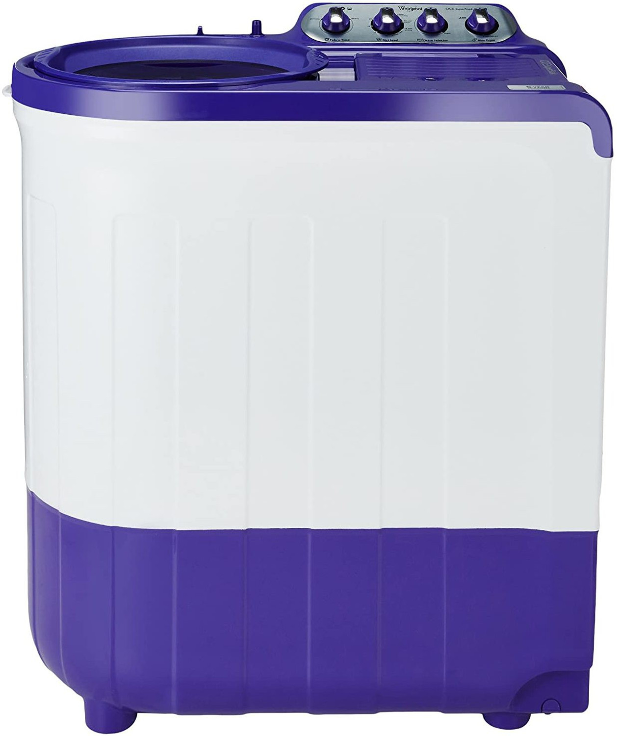 Image of Whirlpool 8 kg Semi Automatic Top Load Washing Machine Purple