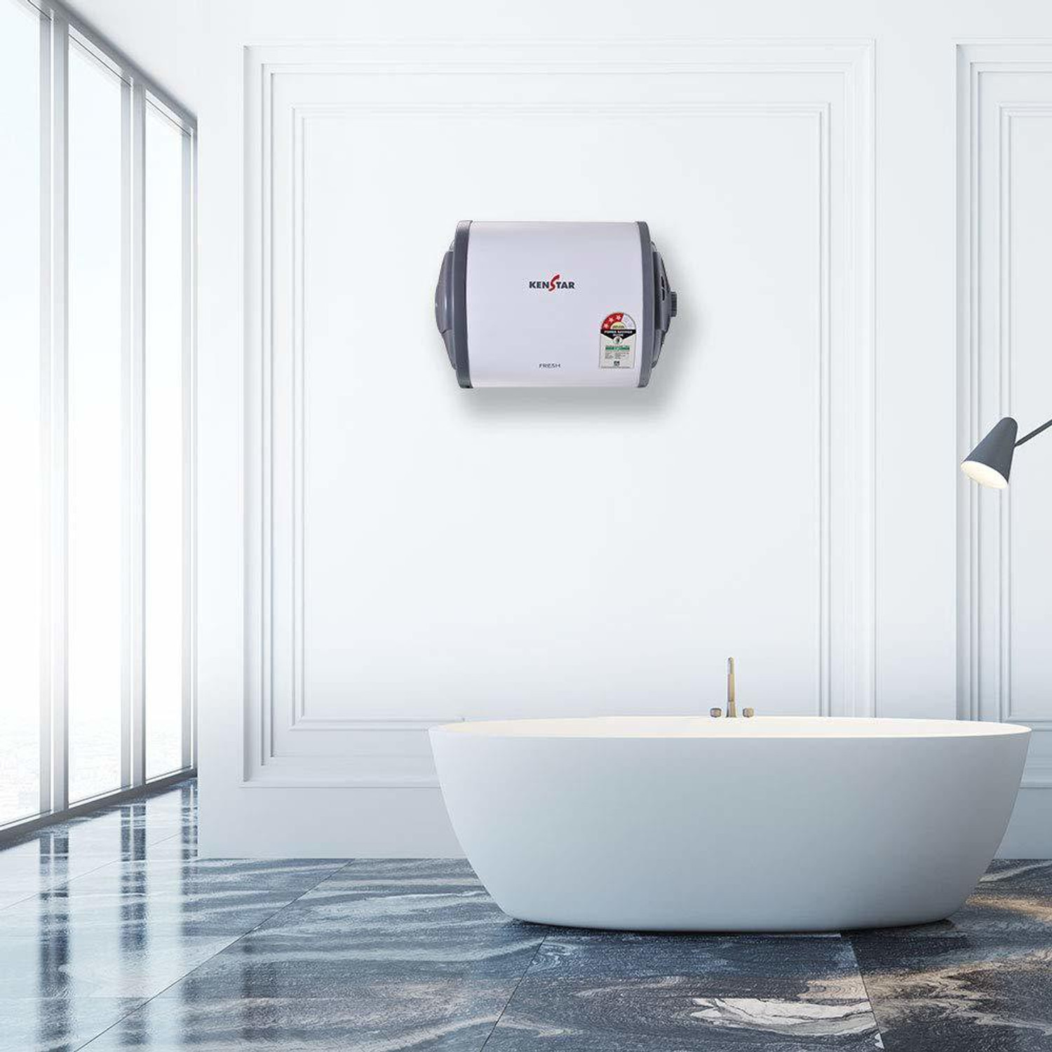 Image of Kenstar KGSFRE10GP8HGN-DSE 10 L Storage Water Geyser
