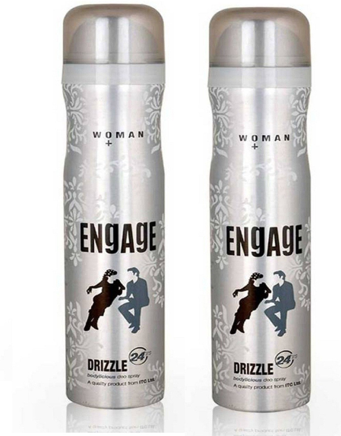 Image of Engage Drizzle Deodorant Spray Pack of 2 (150ml each) Deodorant Spray - For Women
