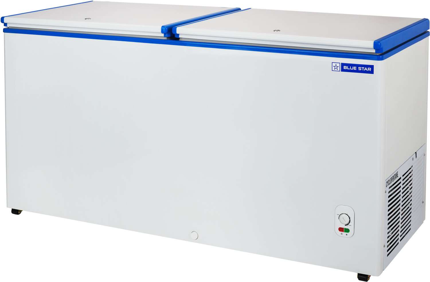 Image of Blue Star 401 L Double Door Standard Deep Freezer