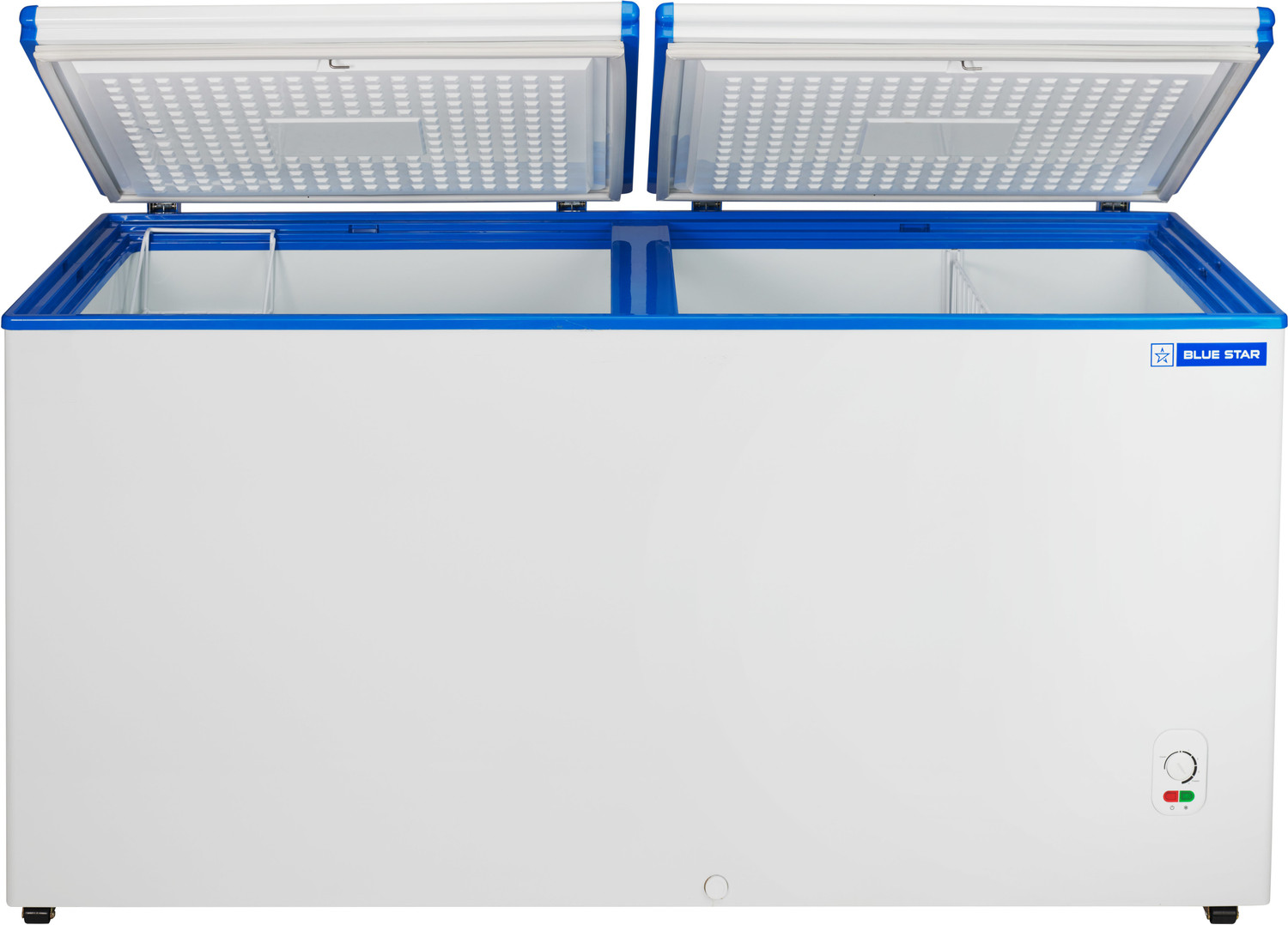Image of Blue Star 401 L Double Door Standard Deep Freezer