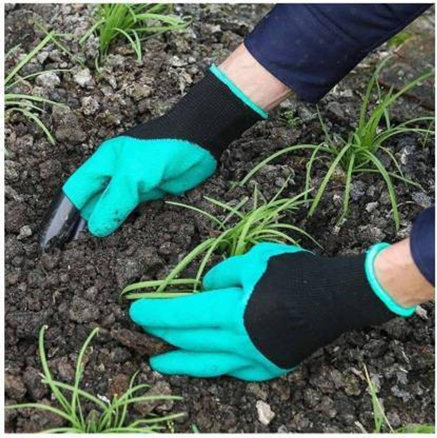 Antier Garden Gloves for Digging & Planting Gardening Shoulder Glove