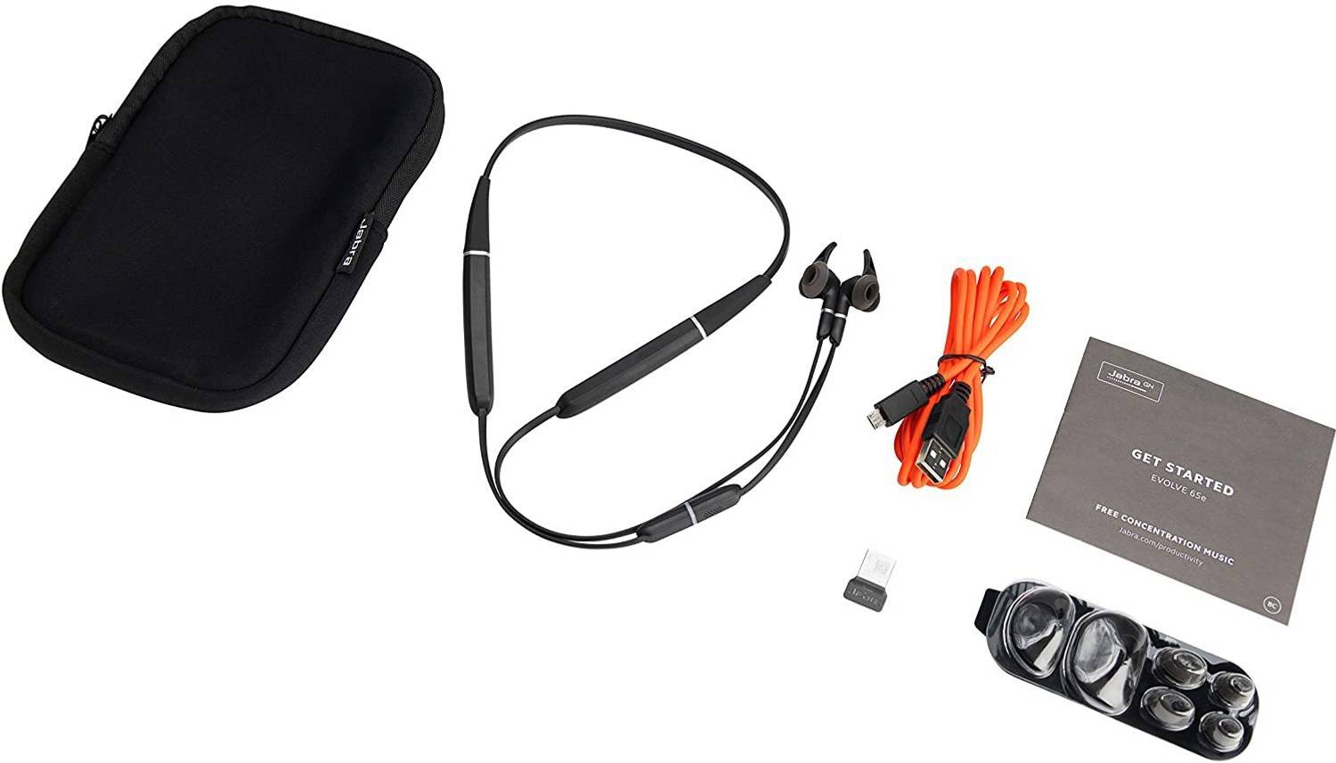 JABRA Evolve 65E MS & Link 370 Bluetooth Price in India - Buy