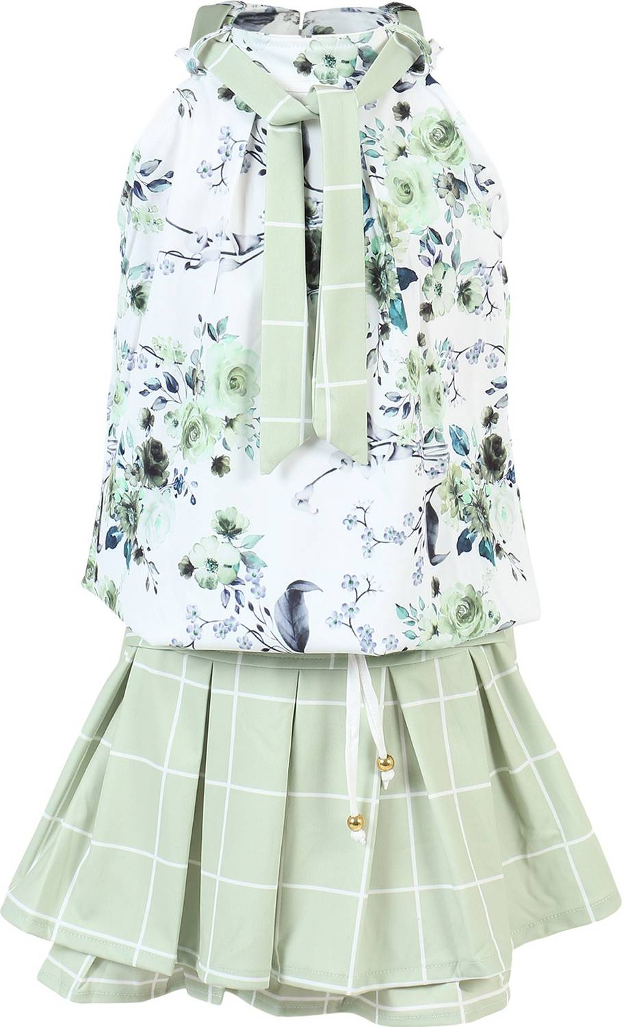 Arshia Fashions Girls Party(Festive) Top Skirt