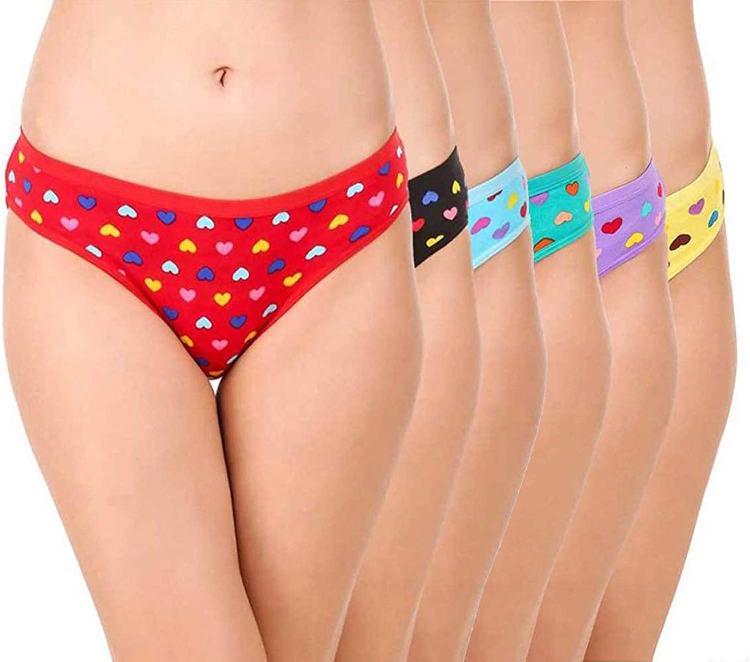 BROIDEN Women Hipster Multicolor Panty