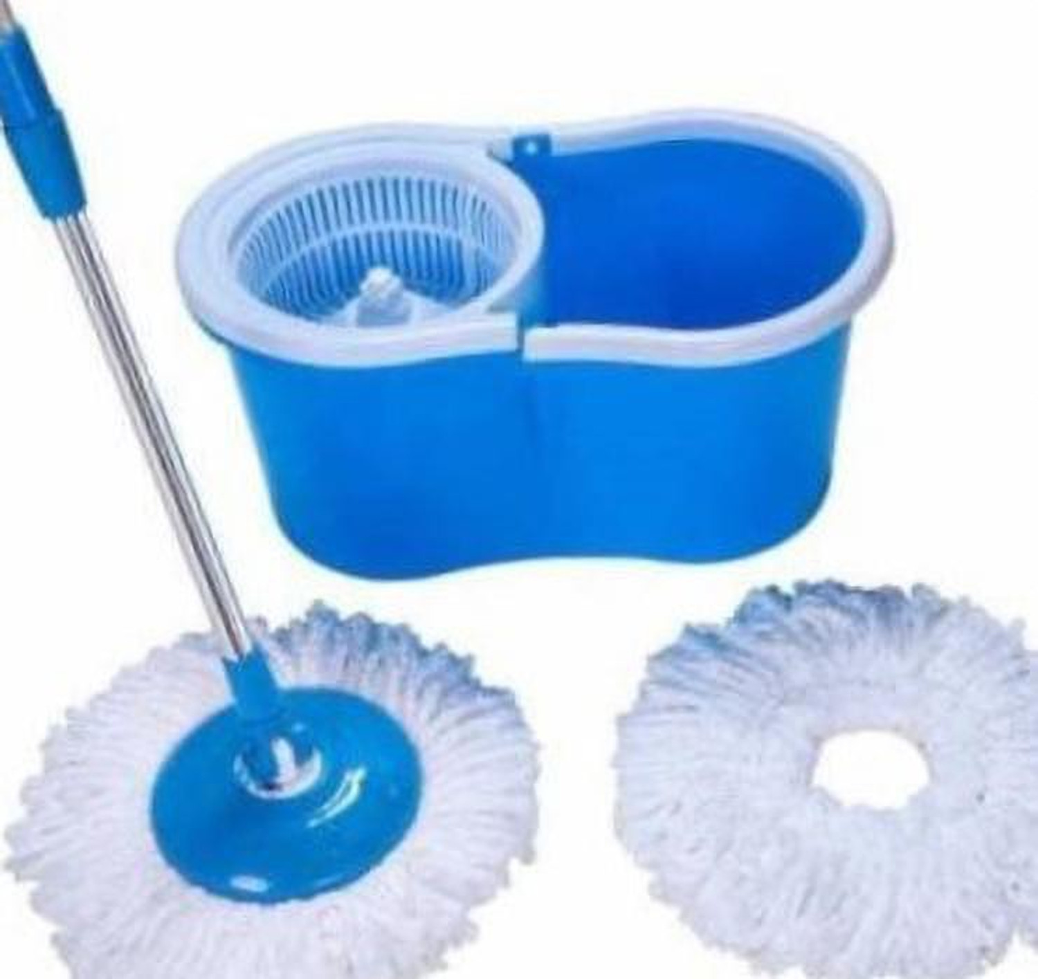 Image of KURFF Wet & Dry Mop (Blue) Wet & Dry Mop (Blue) Mop Set