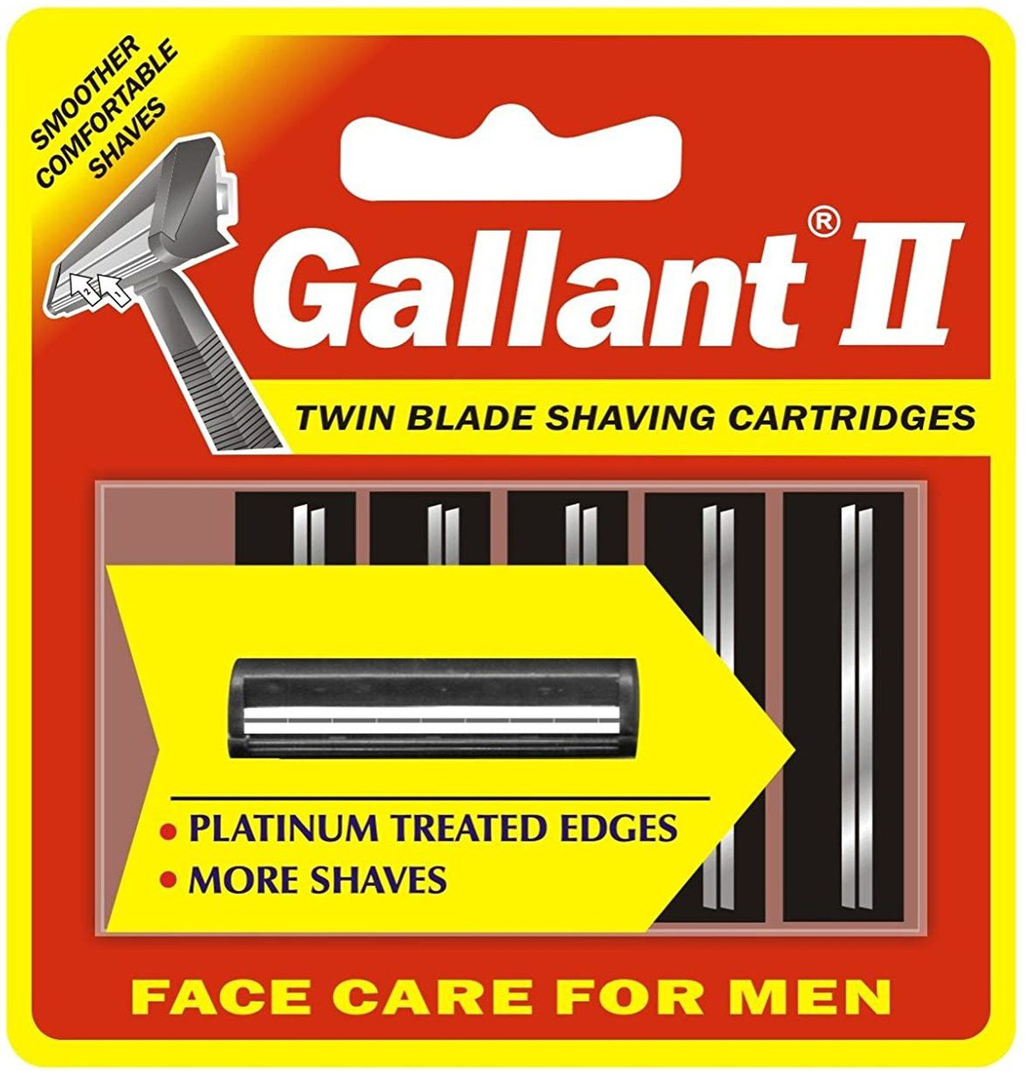 Image of Gallant II Shaving Blade Cartridges (Pack of 5)