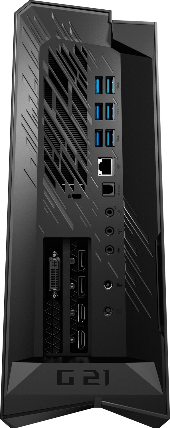 Image of ASUS ROG Huracan G21CN-D-IN018T Core i5 (9400F) (8 GB RAM /NVIDIA GeForce GTX 1650 Graphics /512 GB SSD Capacity /Windows 10 (64-bit) /4 GB Graphics Memory) Gaming Tower