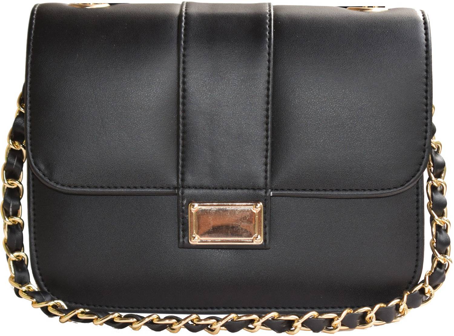 Amyence Black Sling Bag Trendy Black Women Casual Cross Body Sling Bag (Black)