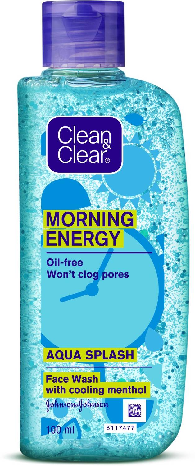 Clean & Clear Morning Energy Aqua Splash Face Wash (100 ml)