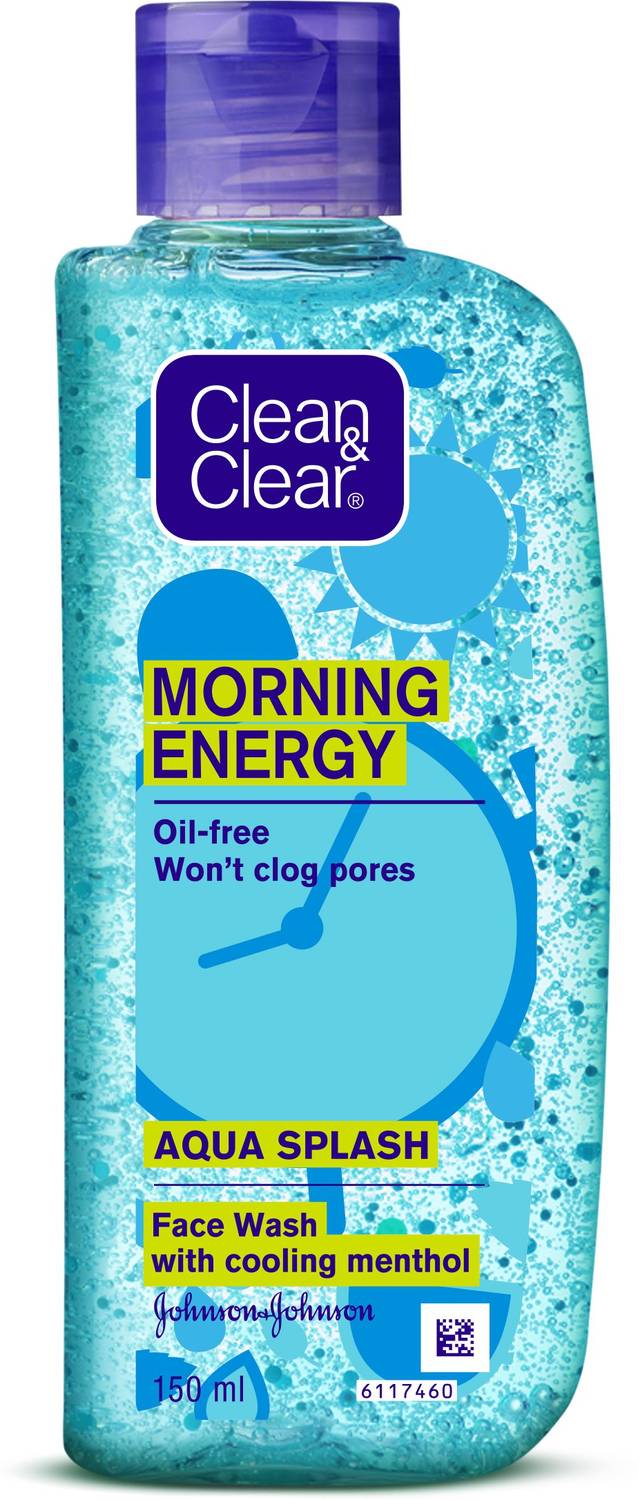 Clean & Clear Morning Energy Aqua Splash Face Wash (150 ml)