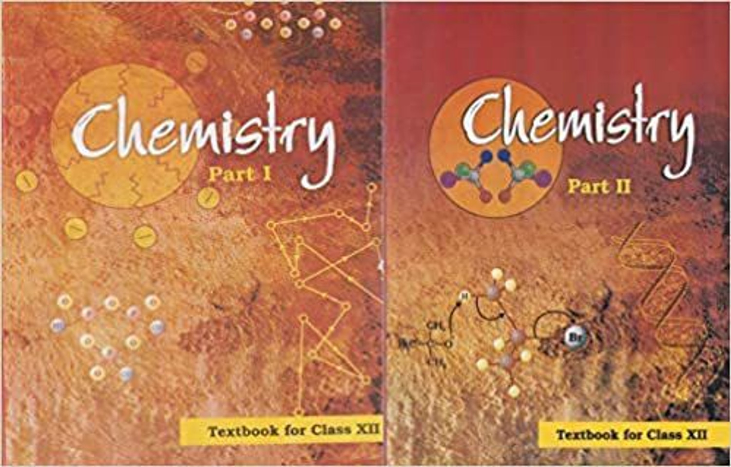 Image of Chemistry Textbook For Class 12 -NCERT Combo Of Two Books Part 1 + Part 2 -CBSE Paperback, NCERT|New Edition For 2025-2026