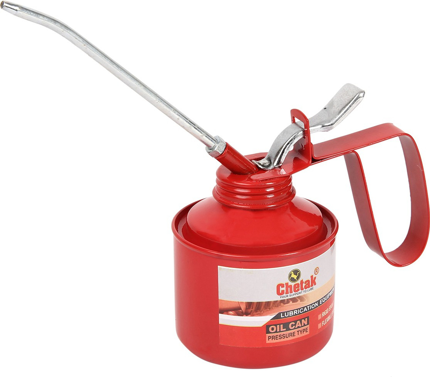 Image of Chetak Red oil can Manual Pump