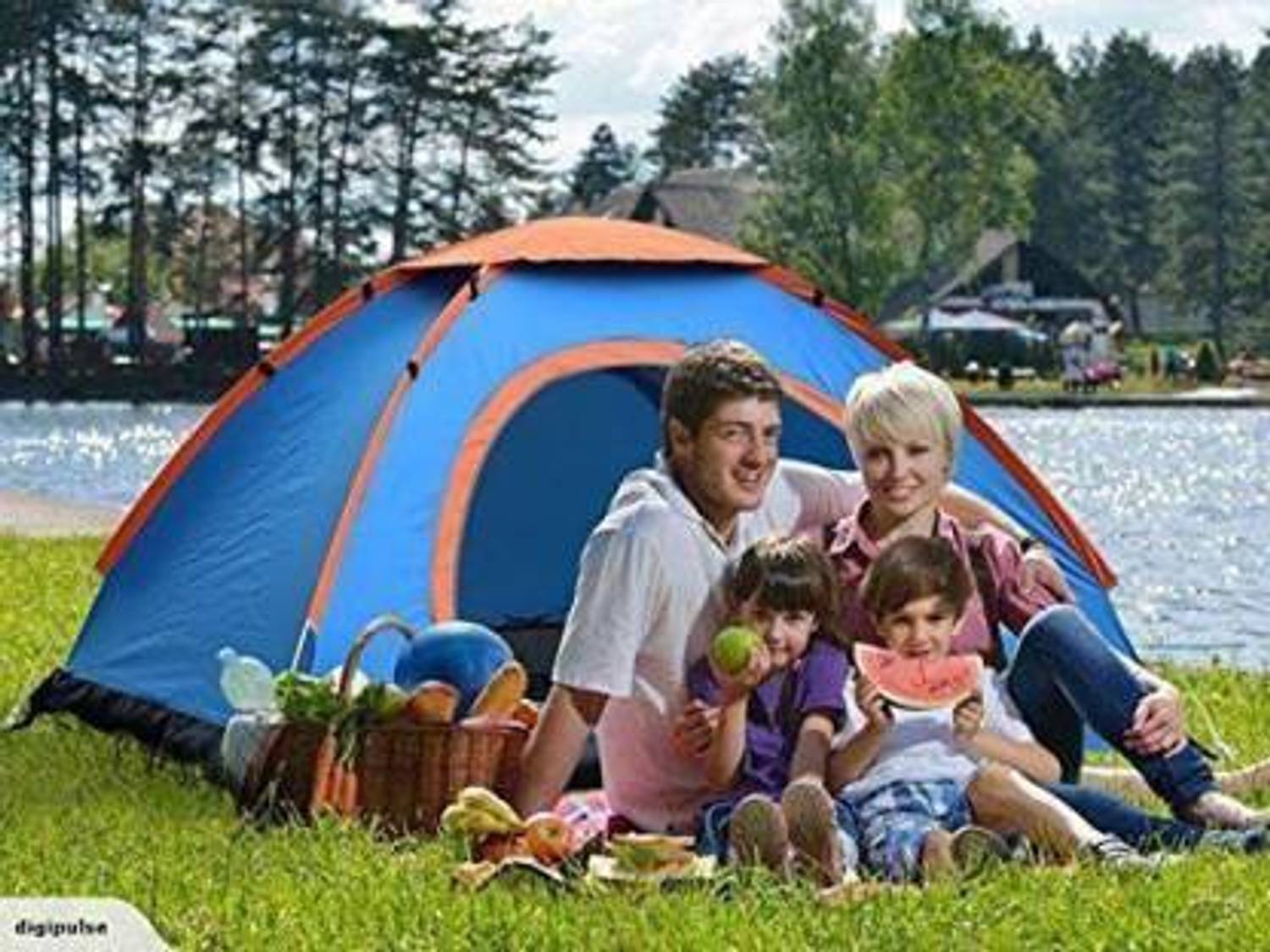 Dinostrit Portable Waterproof Camping Tent - For Tent - For 2