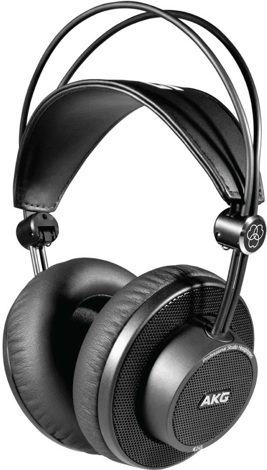 AKG K245 Open-back, Foldable Wired without Mic Headset (Black, On