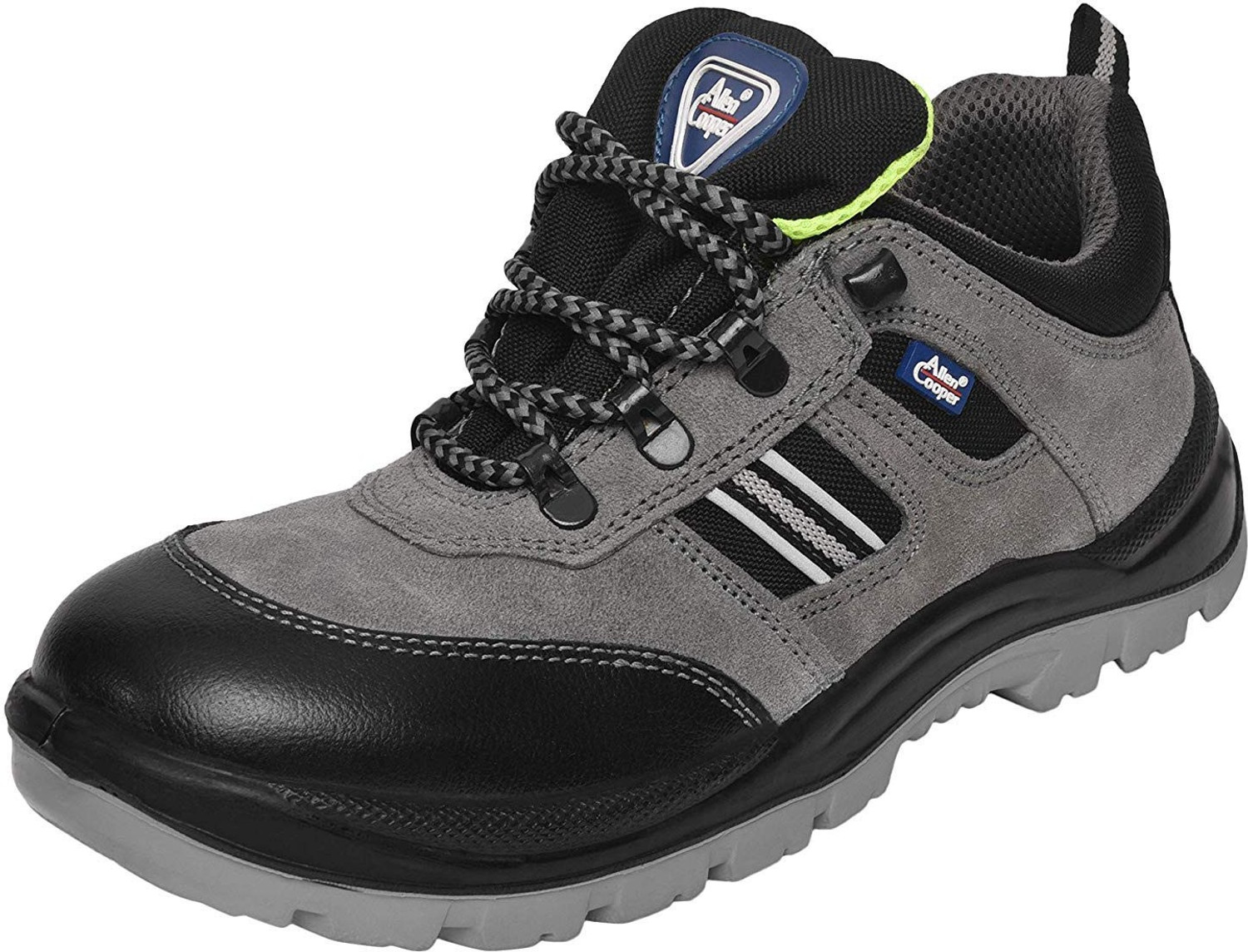 Image of Allen Cooper Steel Toe Leather Safety Shoe