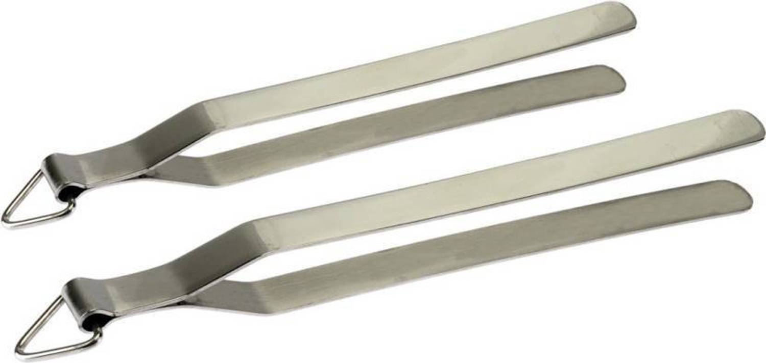 A2SK Stainless Steel Roti Chimta 30 cm Roasting, Utility Tong Set