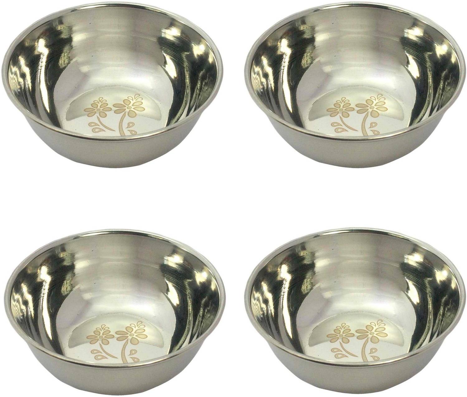 A&H Stainless Steel Vegetable Bowl Medium Size food Grade Serving Dish vati katori