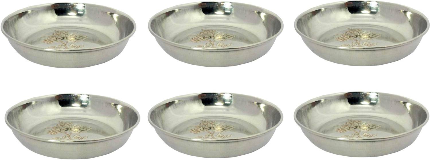 A&H Stainless Steel Dessert Bowl Unbreakable IceCream Halwa Desert serving Bowl katori