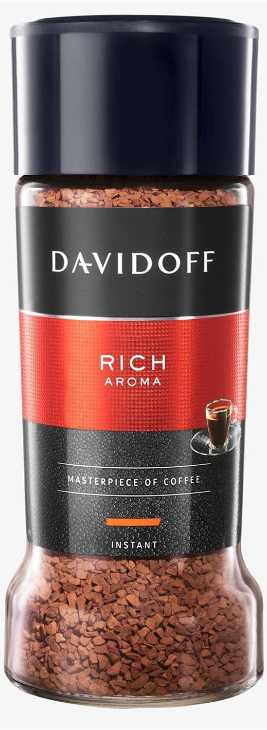 Image of Davidoff Rich Aroma Instant Coffee Jar 100g Instant Coffee