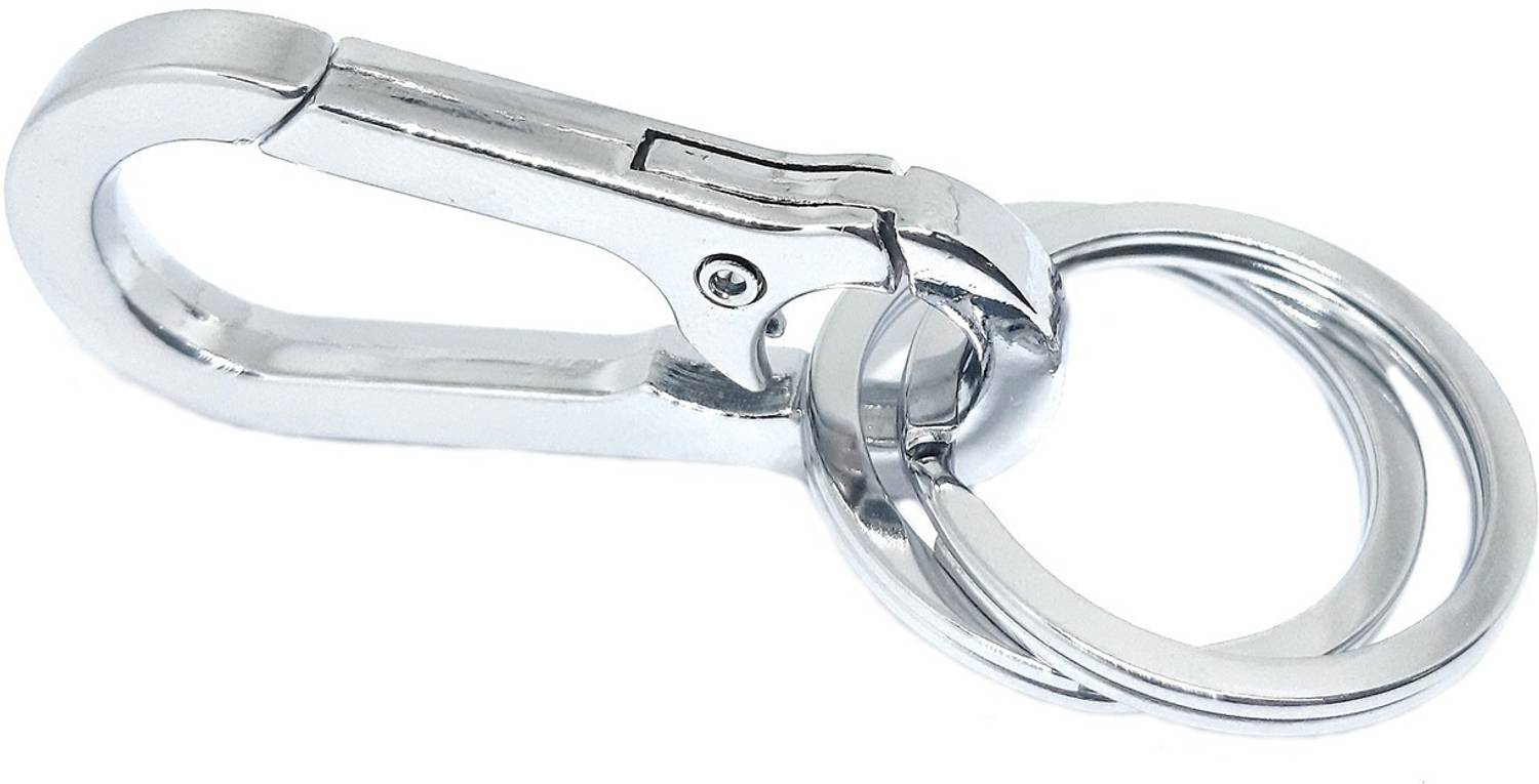 Aura Metal Key Clip Key Organizer Key Case Key Ring Double Ring Hook Key Chain