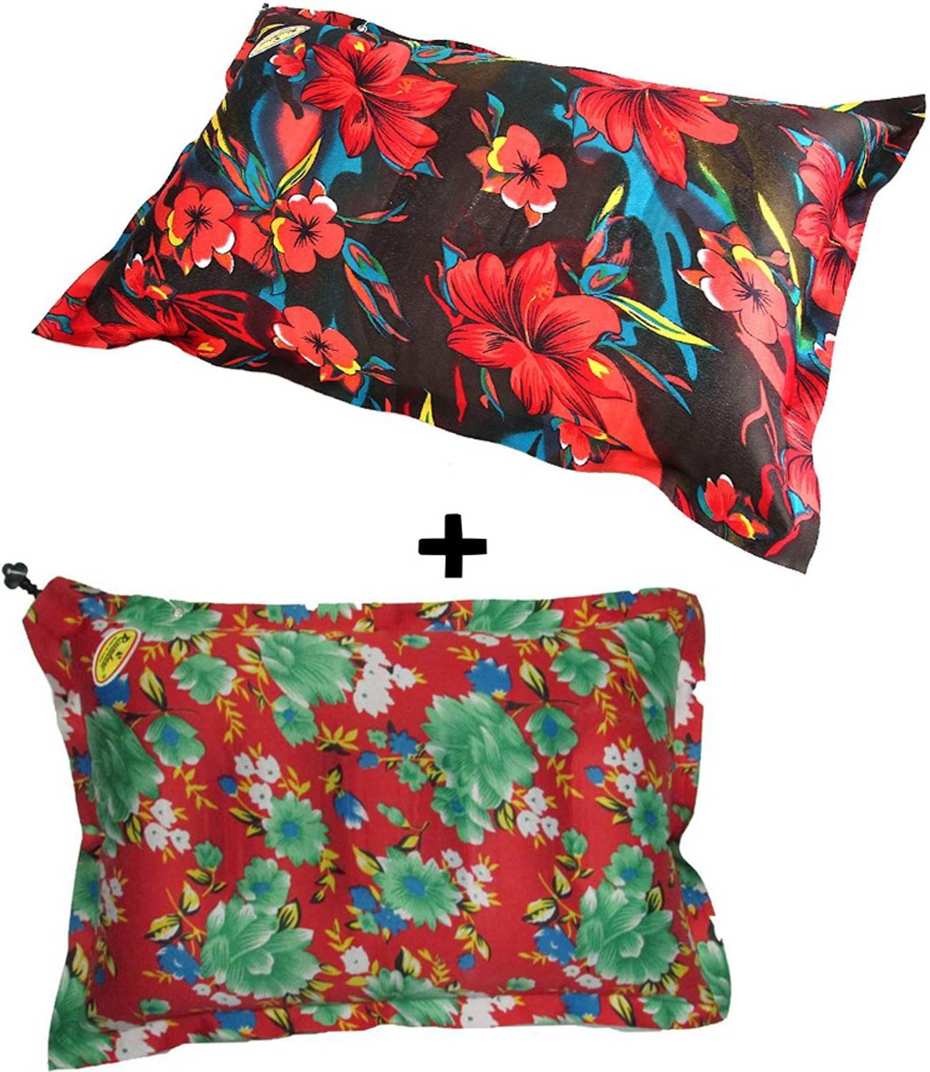ALLinONEbuy Air Sleeping Pillow Pack of 2 Floral