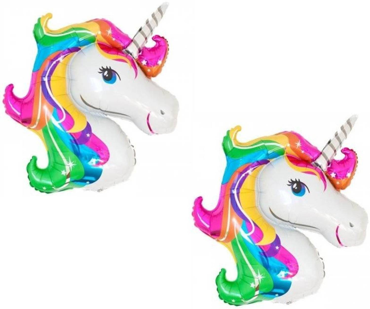 Anayatech Printed Unicorn Theme Foil Balloon(pack of 2) Balloon