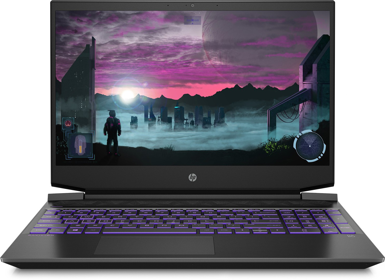 Image of HP Pavilion Gaming AMD Ryzen 5 Quad Core 3550H - (8 GB /1 TB HDD /Windows 10 Home /4 GB Graphics /NVIDIA GeForce GTX 1650) 15-ec0101AX Gaming Laptop