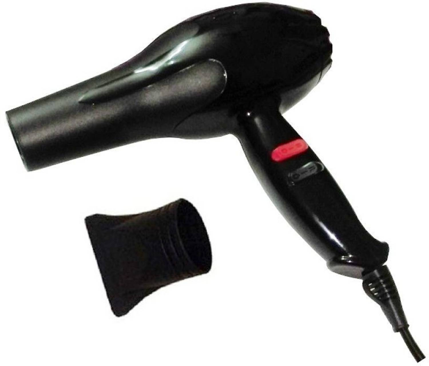Nirvani 2888 Professional Hair Dryer Black - Image 3