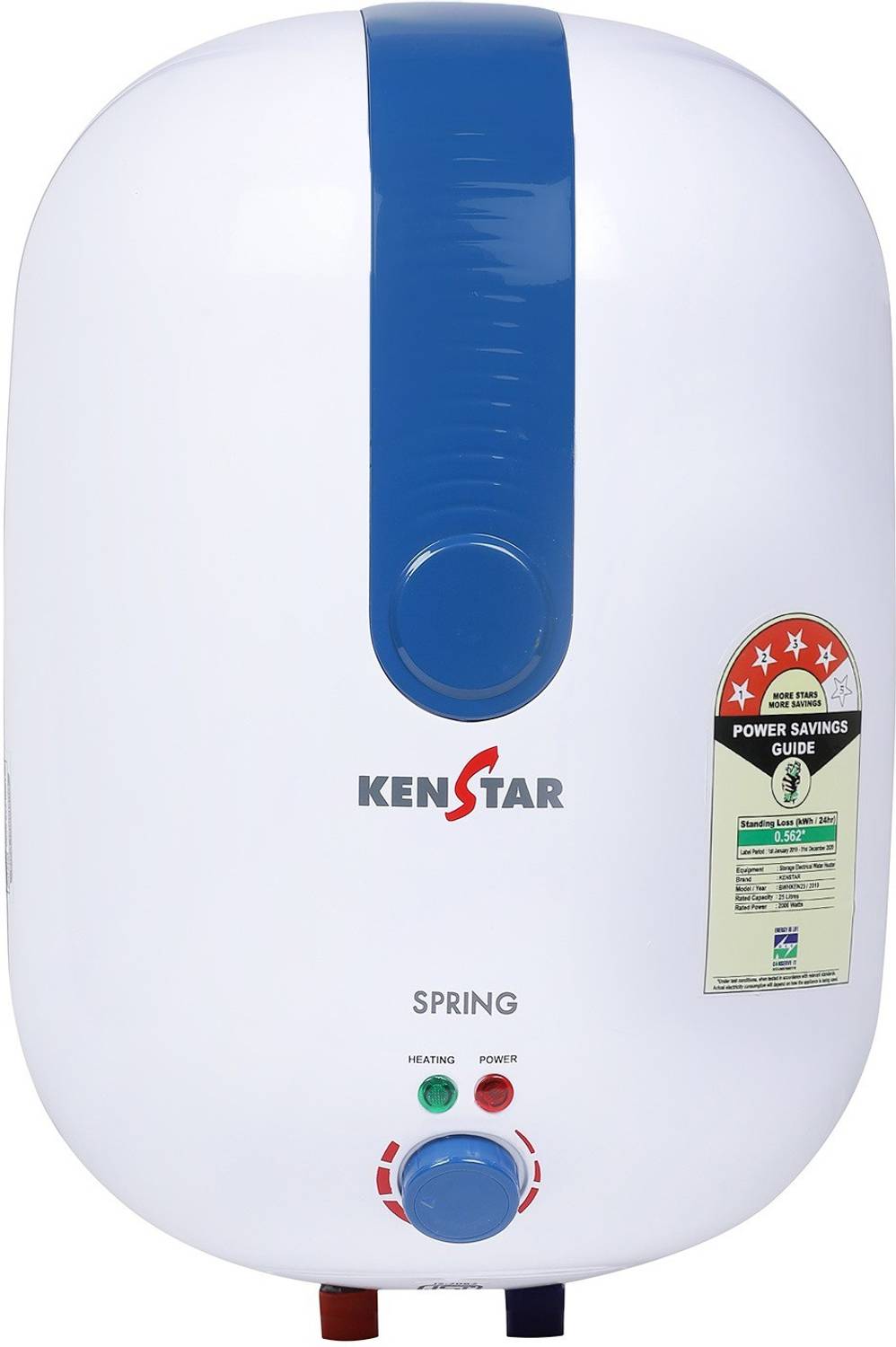 Kenstar 25 L Storage Water Geyser (KGSSPR25BP8VGN-DSE, White, Blu
