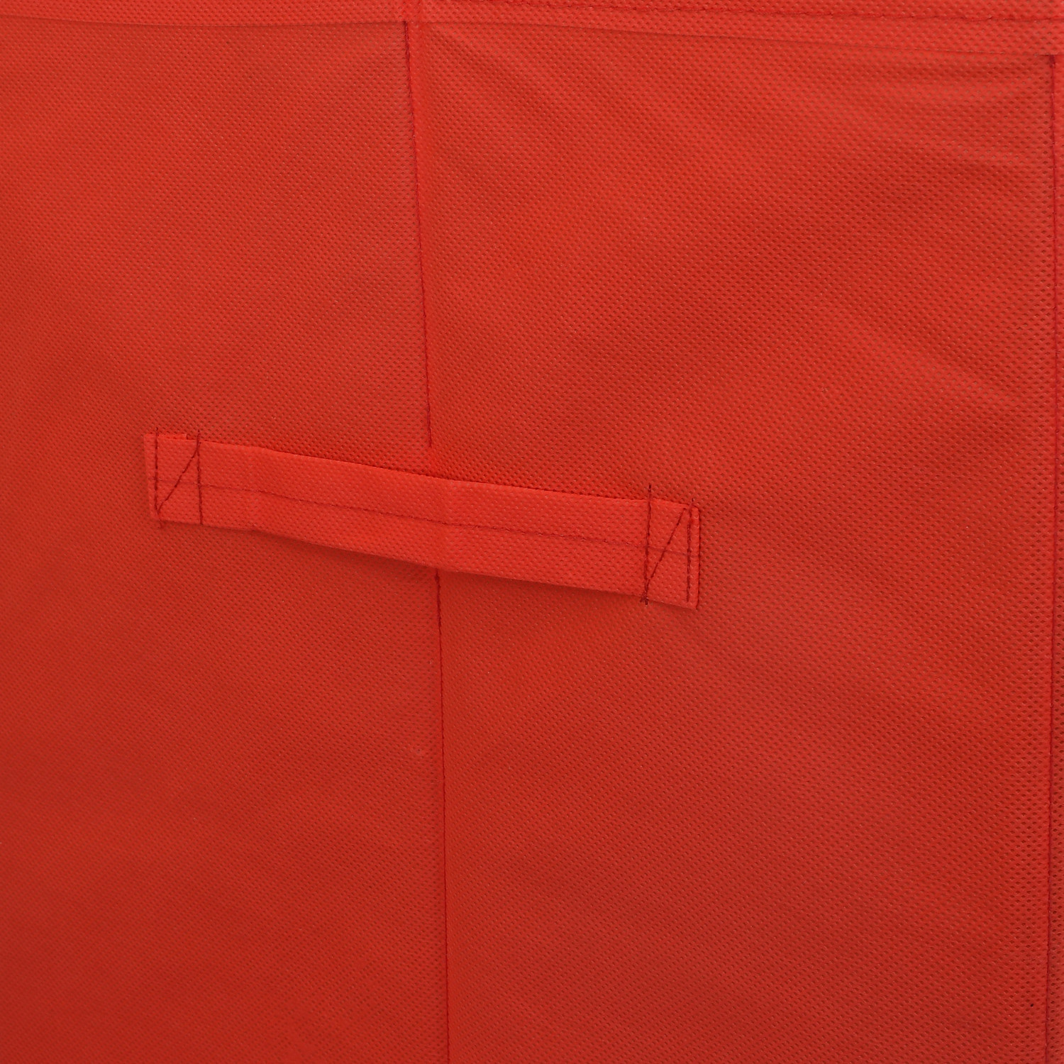 Image of KUBER INDUSTRIES 60 L Red Laundry Basket