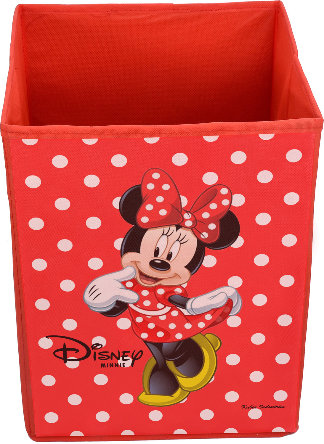 Image of KUBER INDUSTRIES 60 L Red Laundry Basket