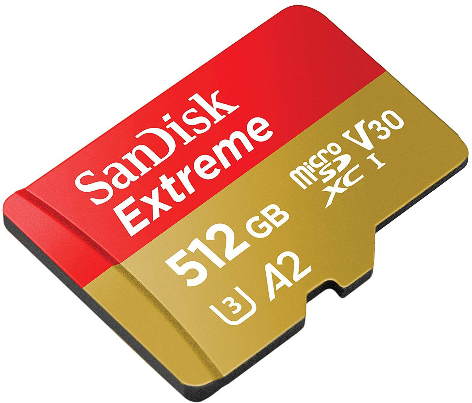 Image of SanDisk SDSQXA1-512G-GN6MN Extreme 512 GB MicroSDXC UHS Class 3 160 Mbps Memory Card Compatible with Camera, Tablet, Mobile