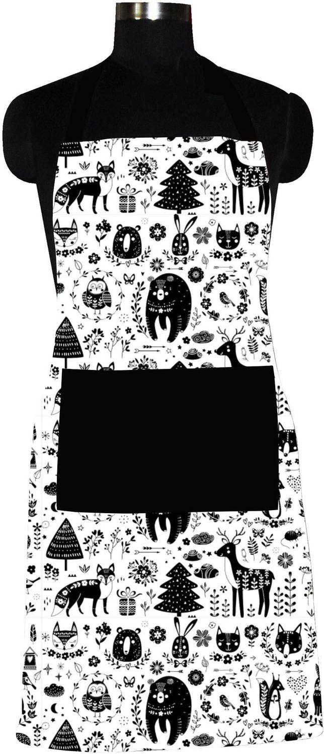 AIRWILL Cotton Chef's Apron - Free Size