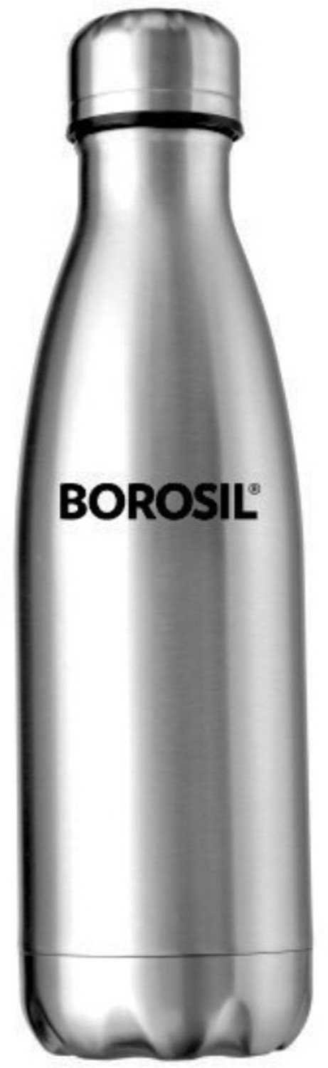 Image of BOROSIL Bolt 500 ml Steel Bottle