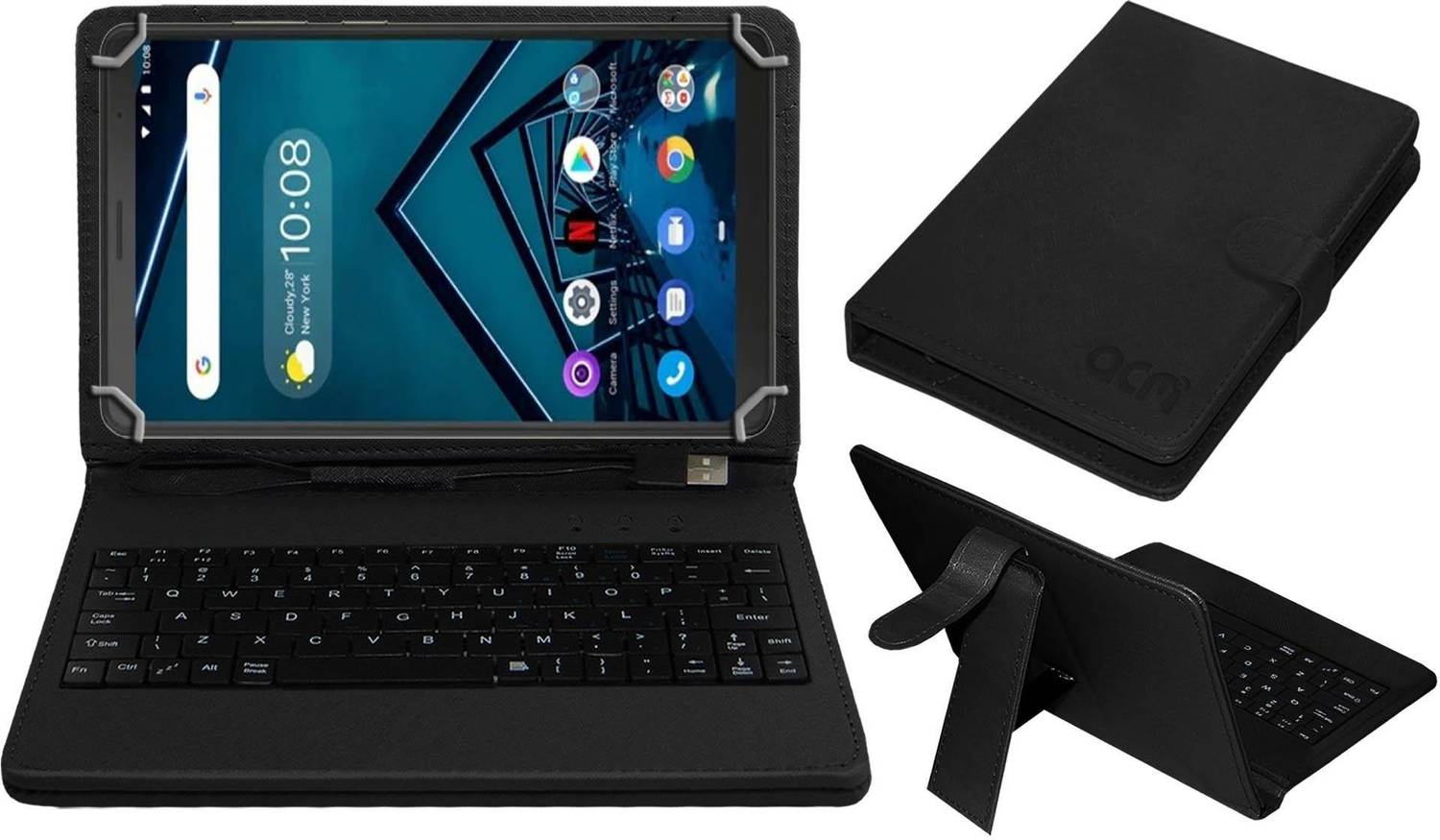 ACM Keyboard Case for Lenovo Tab V7 6.9 inch