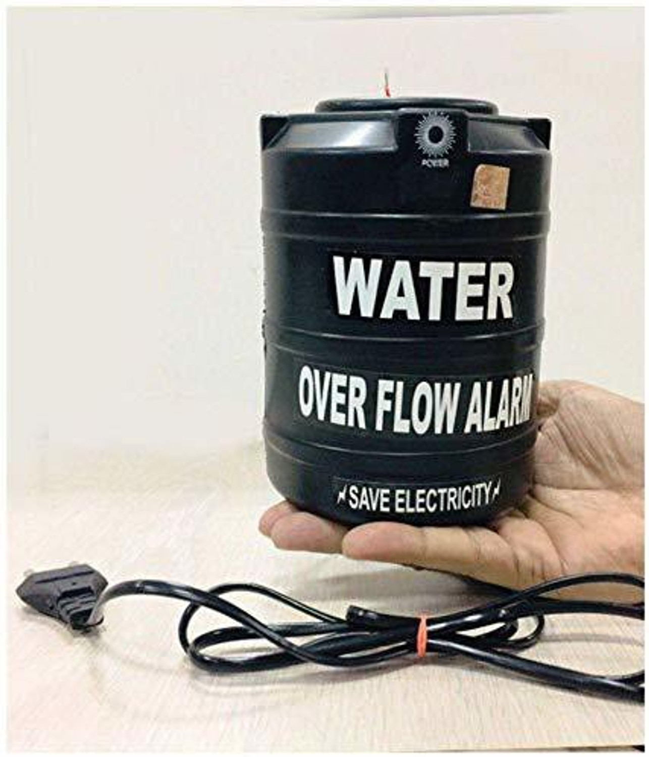 Image of iWin Water Tank Overflow Alarm with High Quality Voice Sound Overflow & 15mitar Connecting Wire (Made in India) (Pack of 1) Wired Sensor Security System