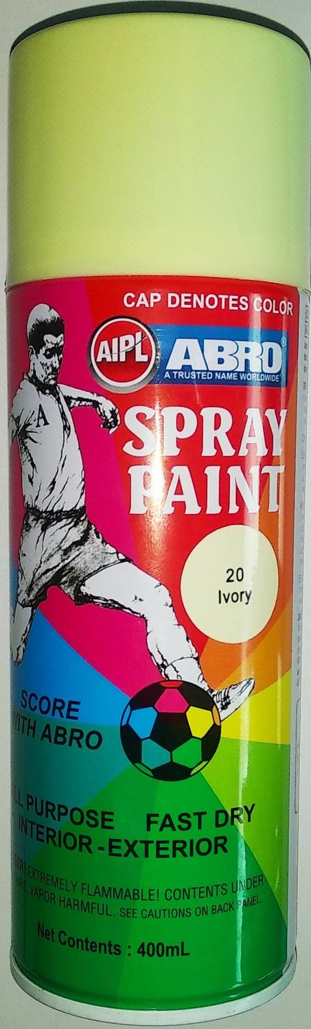 AIPL-ABRO Yellow Spray Paint 400 ml