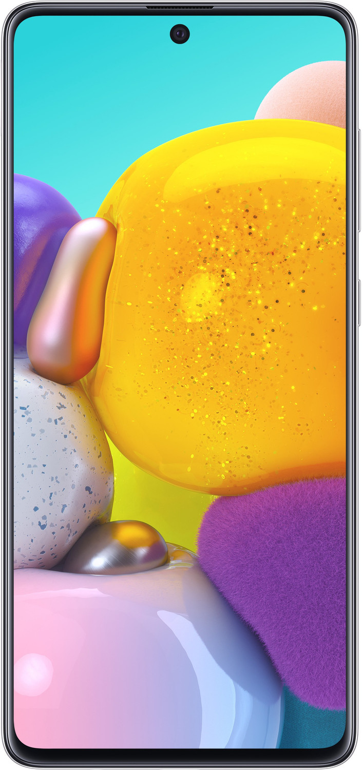 Image of Samsung Galaxy A71 (Haze Crush Silver, 128 GB)
