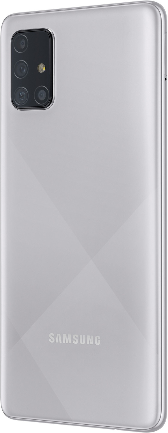 Image of Samsung Galaxy A71 (Haze Crush Silver, 128 GB)