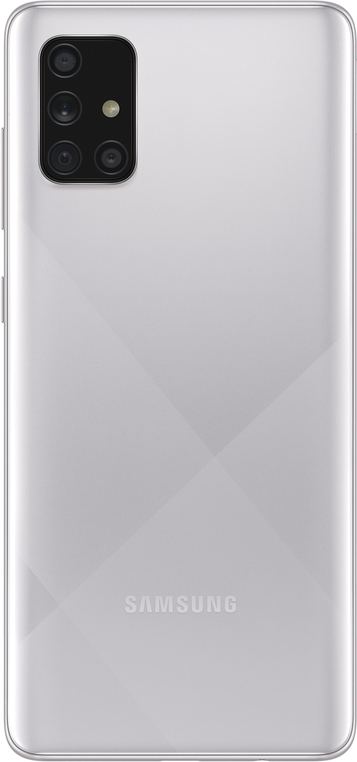 Image of Samsung Galaxy A71 (Haze Crush Silver, 128 GB)