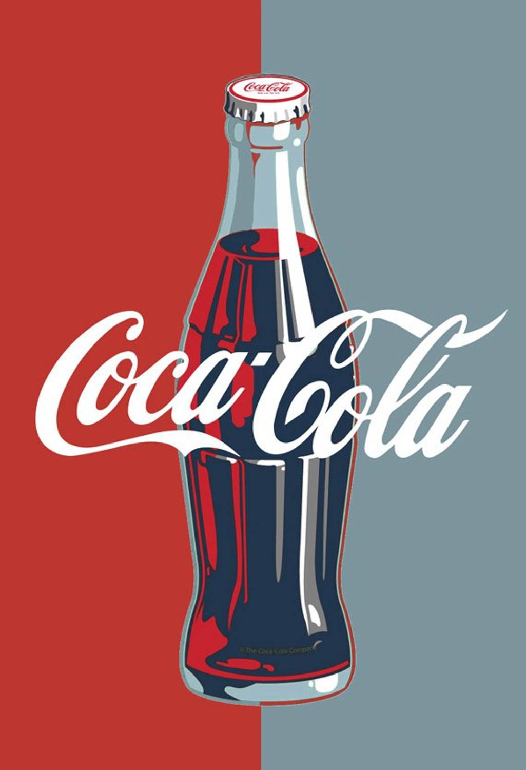 Coca Cola Vintage Art Poster for Room & Office (13 Inch X 19 Inch