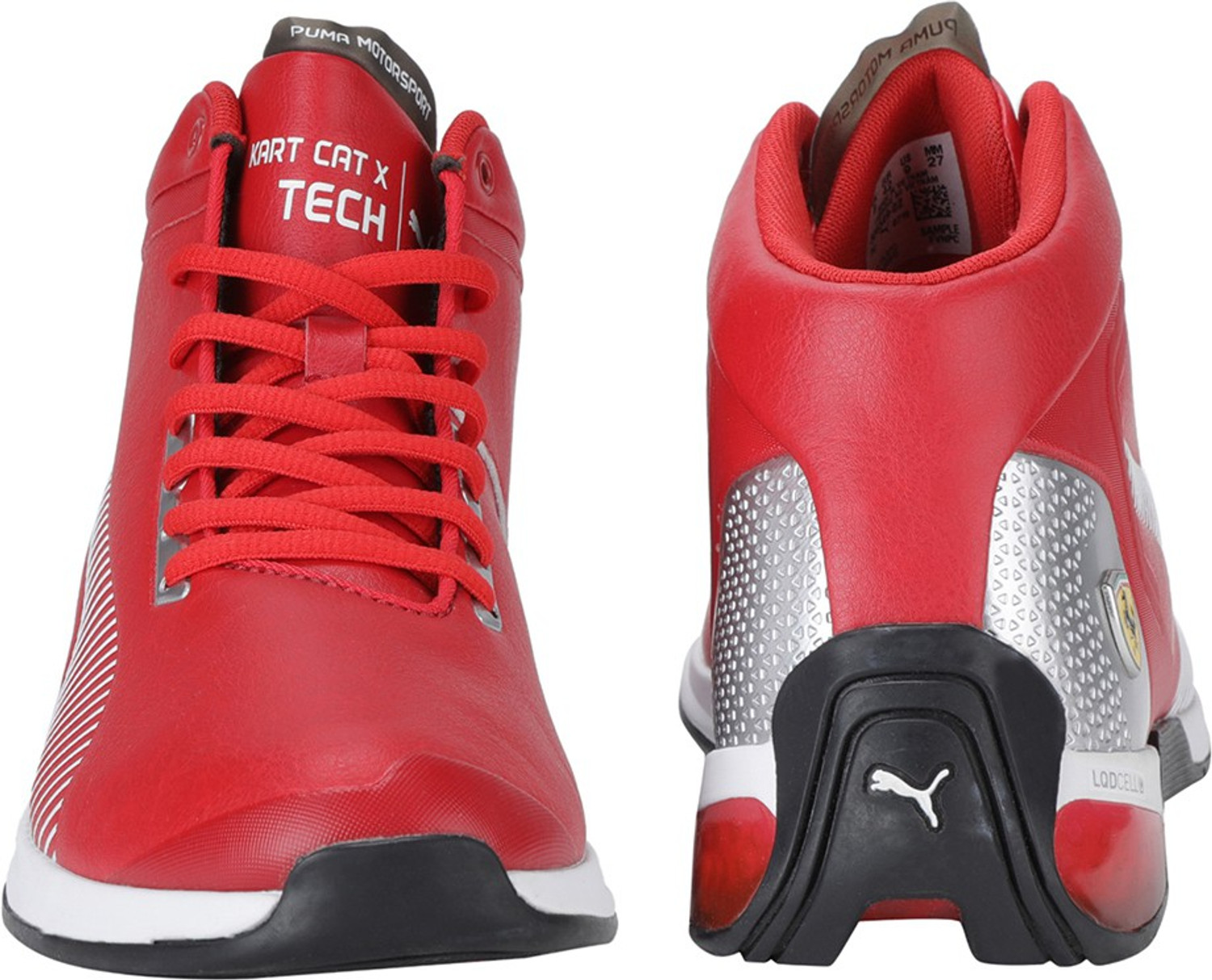 Image of PUMA Scuderia Ferrari Race Kart Cat-X Mid Motorsport Sneakers For Men