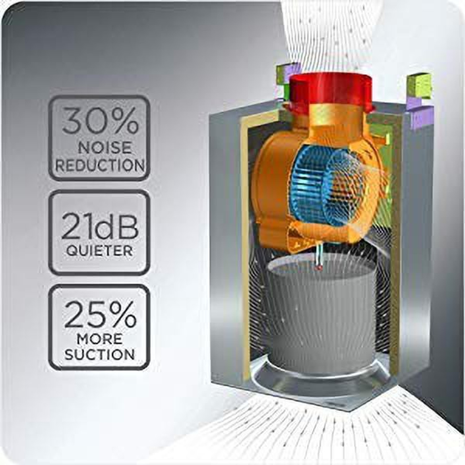 Image of Elica SPOT H4 TRIM EDS 60 NERO Wall Mounted Black 1010 CMH Chimney