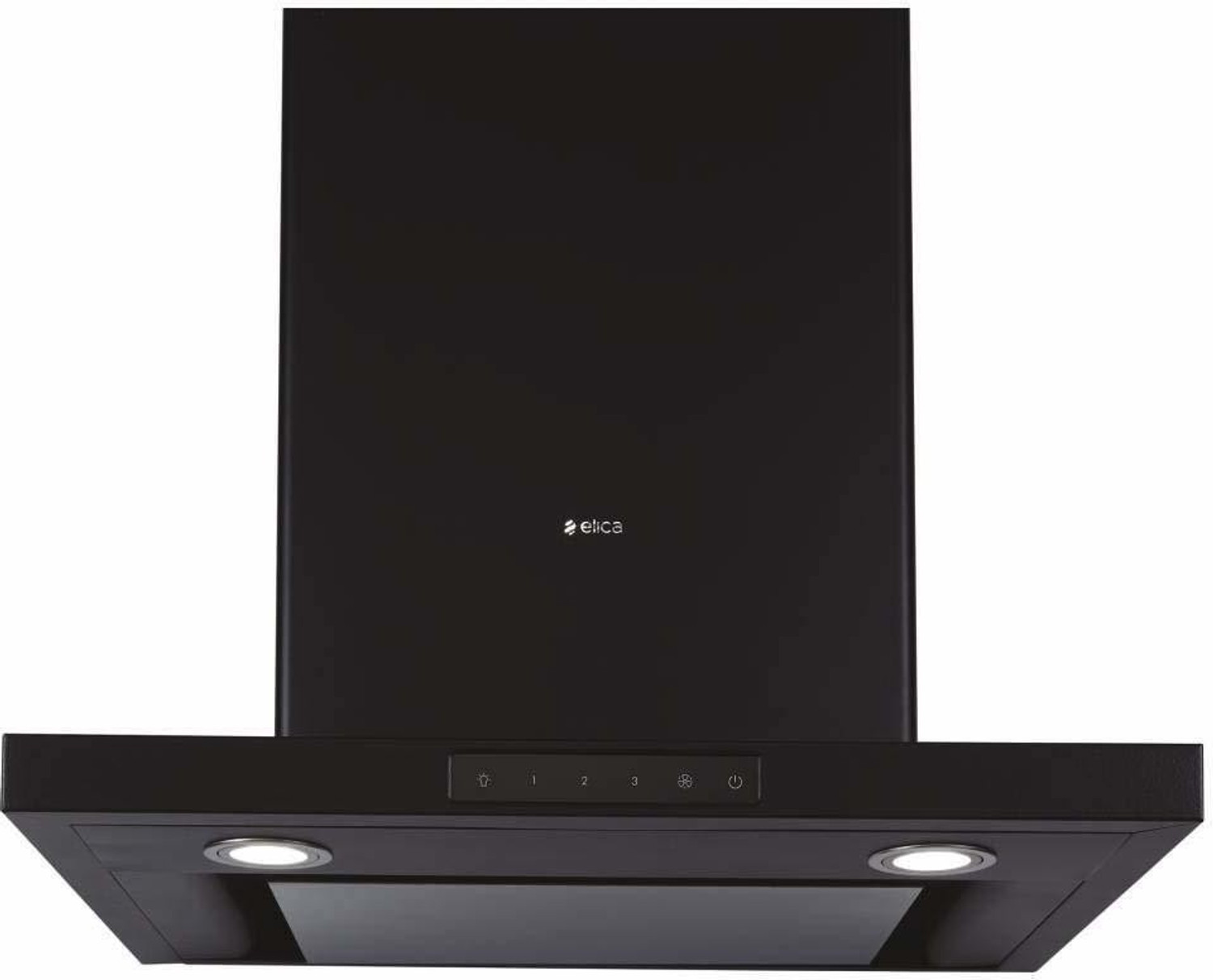 Image of Elica SPOT H4 TRIM EDS 60 NERO Wall Mounted Black 1010 CMH Chimney
