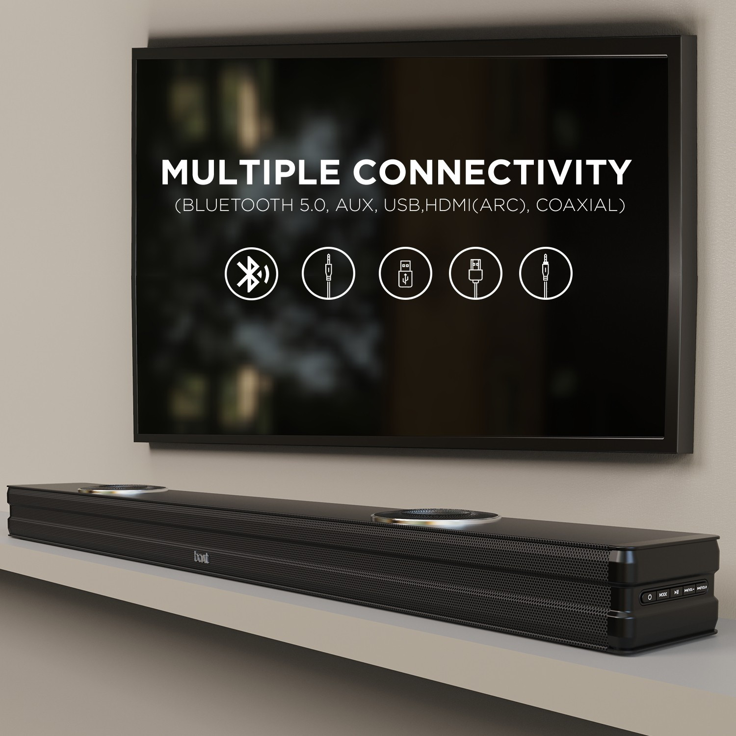 Image of boAt Aavante Bar 1198 90 W Bluetooth Soundbar