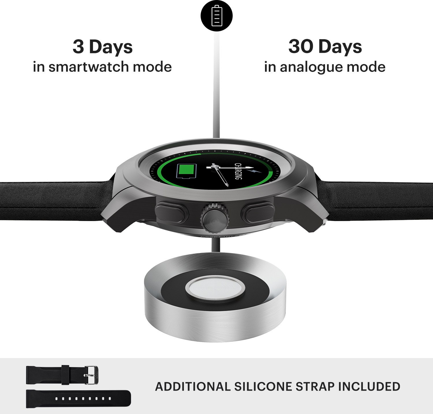 Image of NoiseFit Fusion Hybrid Smartwatch