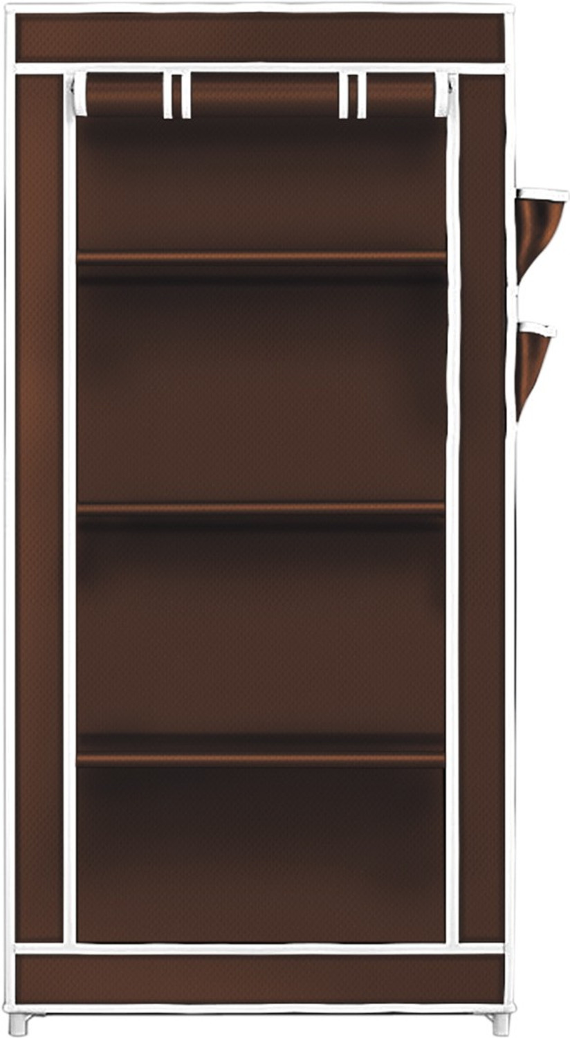 Image of thos 4 Shelves Carbon Steel Collapsible Wardrobe