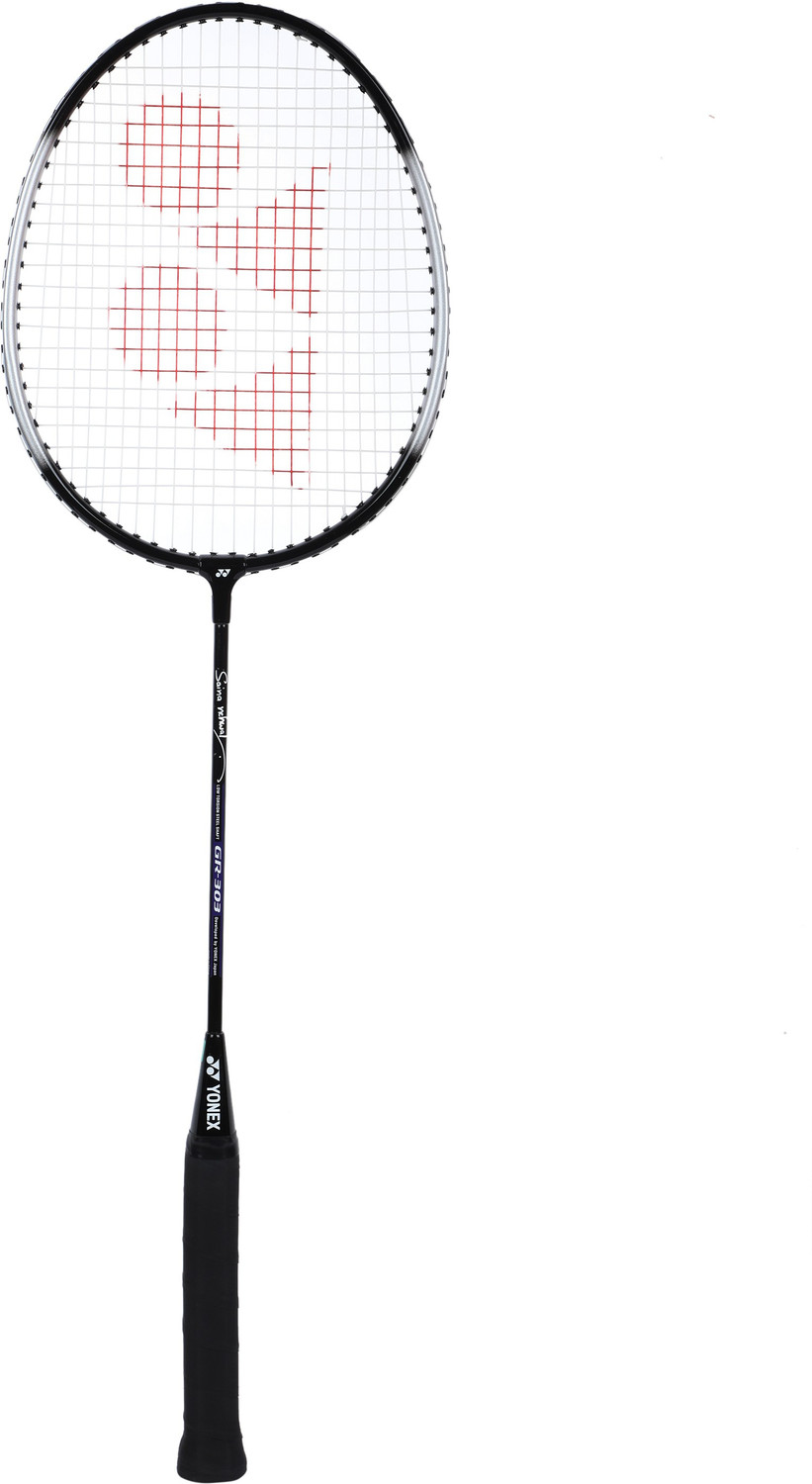 Image of YONEX GR 303 SN F Black Strung Badminton Racquet