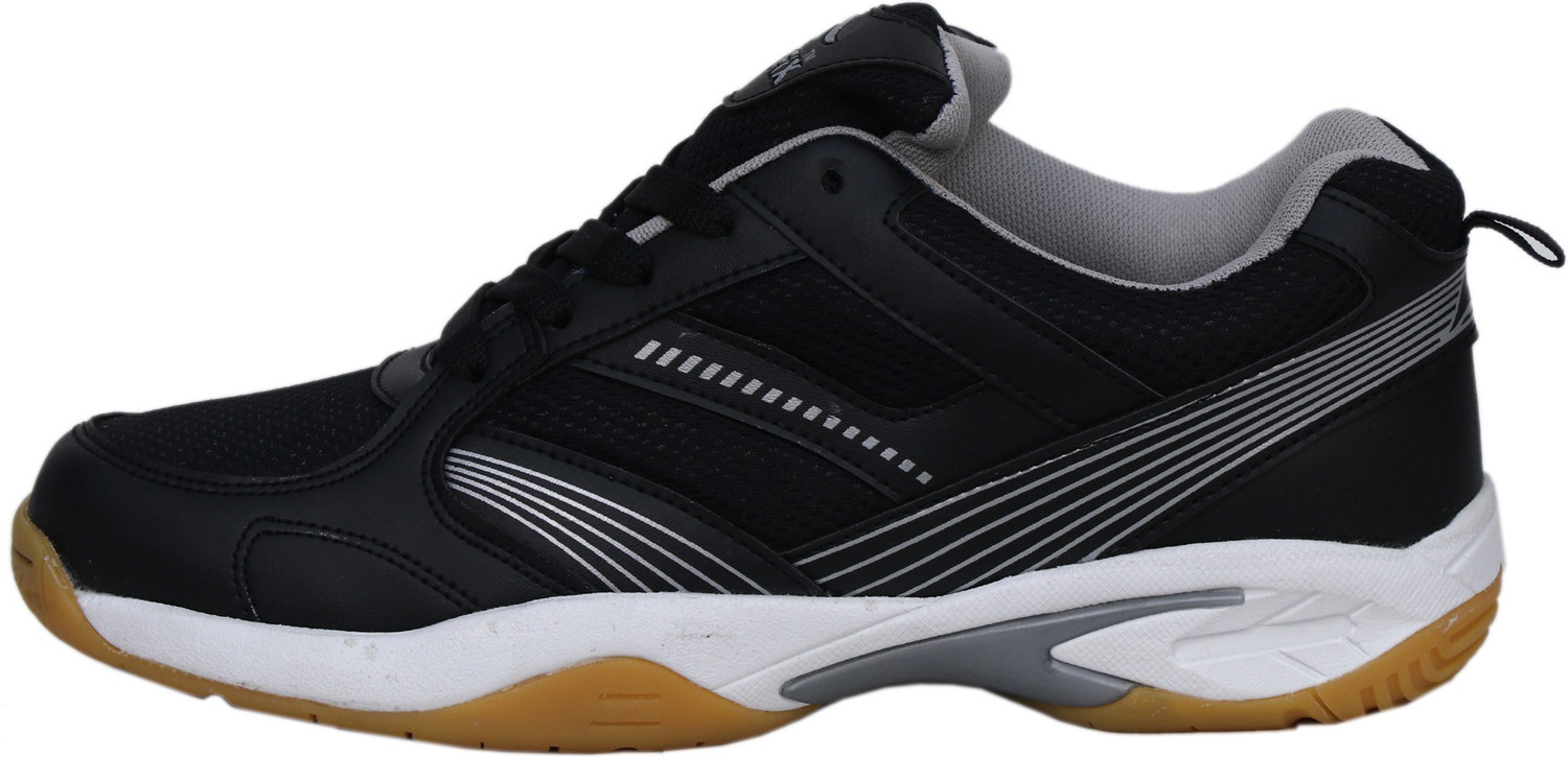 Image of FOOTFIX Men's SPECTRUM Black Badminton Shoes For Men Badminton Shoes For Men